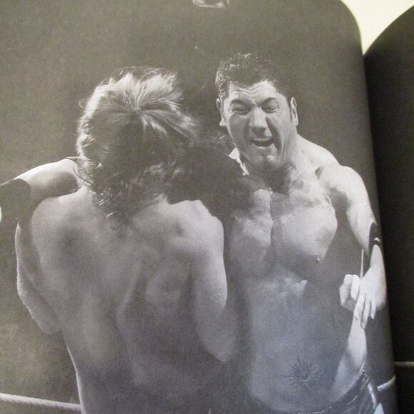 WWE 2007 Dave Batista Medium Black White Graphic WWF Wrestling Book - Picture 8 of 8